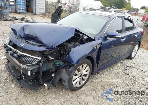 2016 Kia Optima Ex из США, поврежденный, VIN 5XXGU4L37GG007665